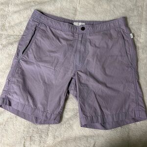 Onia The Calder Lavender Flat-Front Men’s Swim Shorts
